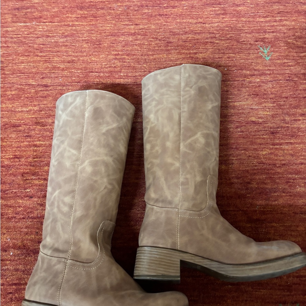 Steve Madden Taupe riding Boots